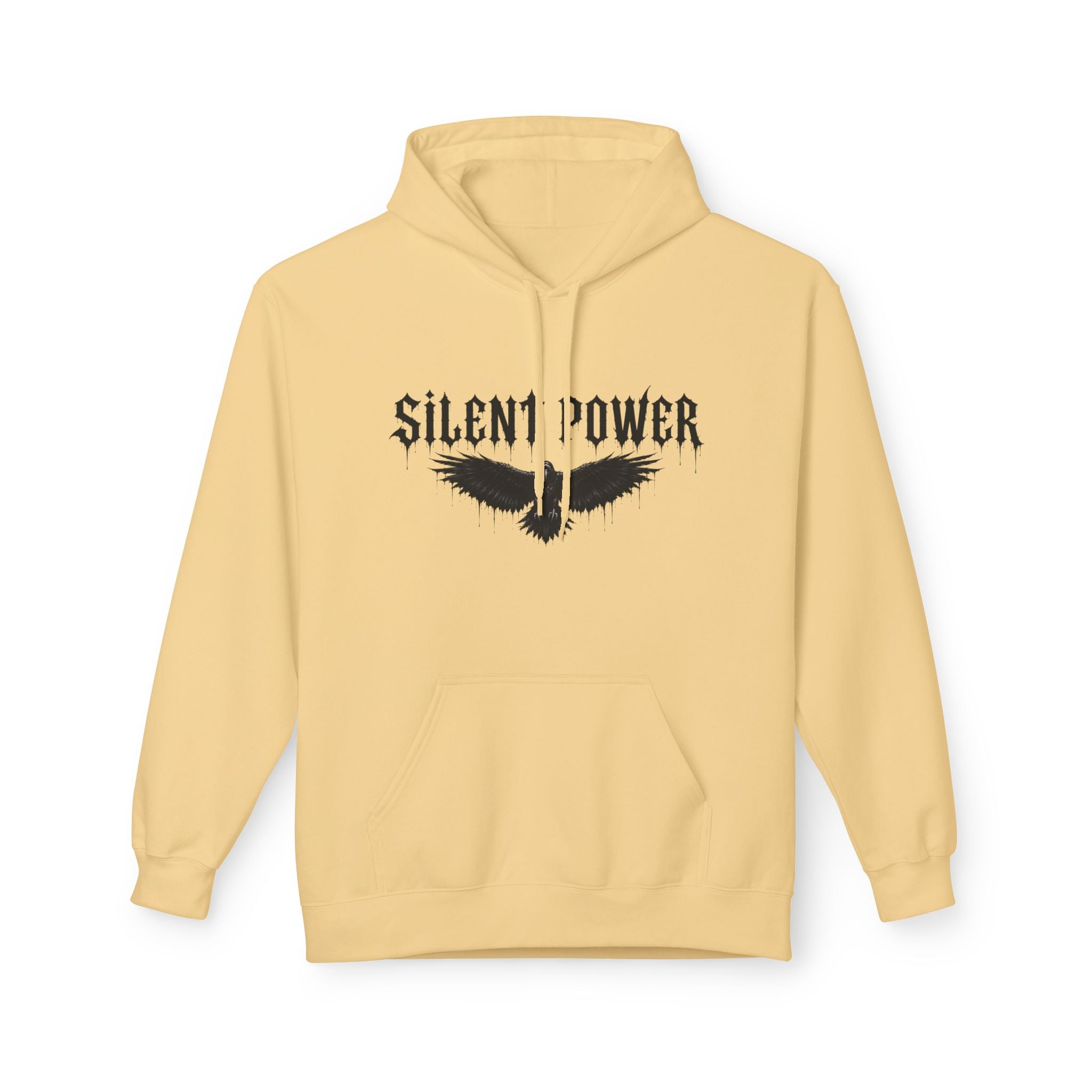 Silent Power Hoodie — Lion Crest Graphic Pullover