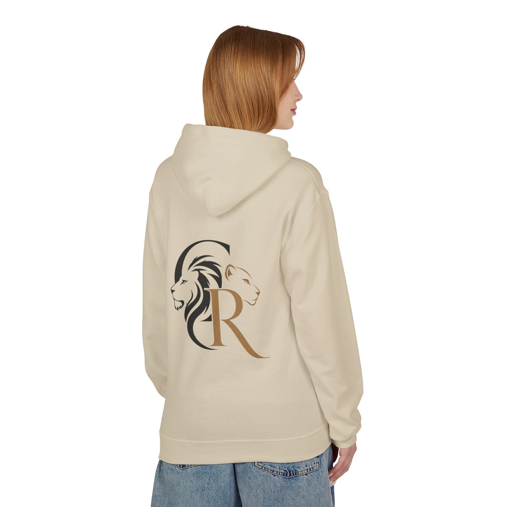 Silent Power Hoodie — Lion Crest Graphic Pullover
