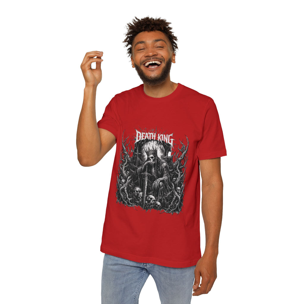 Grim Reaper Forest T-Shirt — Dark Skull Gothic Tee
