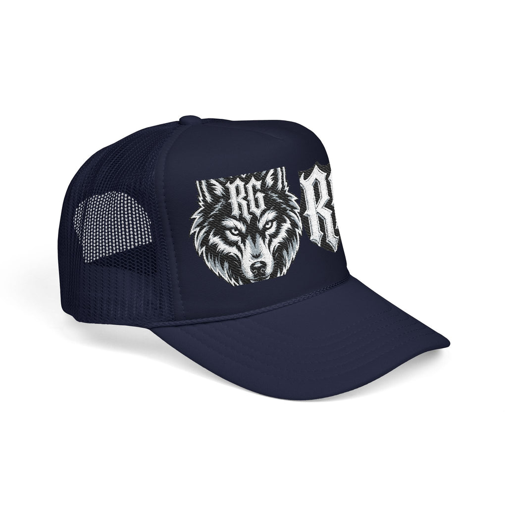 Wolf Patch Trucker Hat — RG Logo Foam Cap
