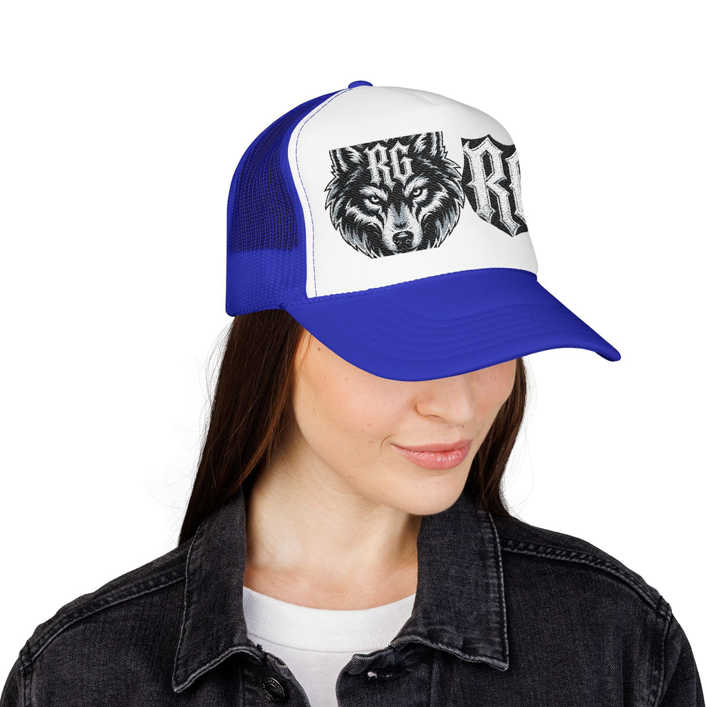 Wolf Patch Trucker Hat — RG Logo Foam Cap