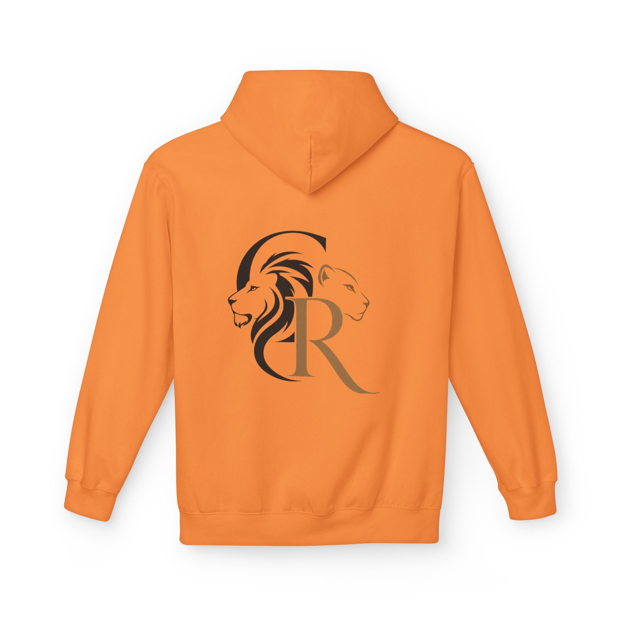 Silent Power Hoodie — Lion Crest Graphic Pullover