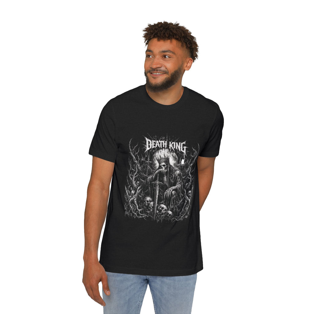 Grim Reaper Forest T-Shirt — Dark Skull Gothic Tee
