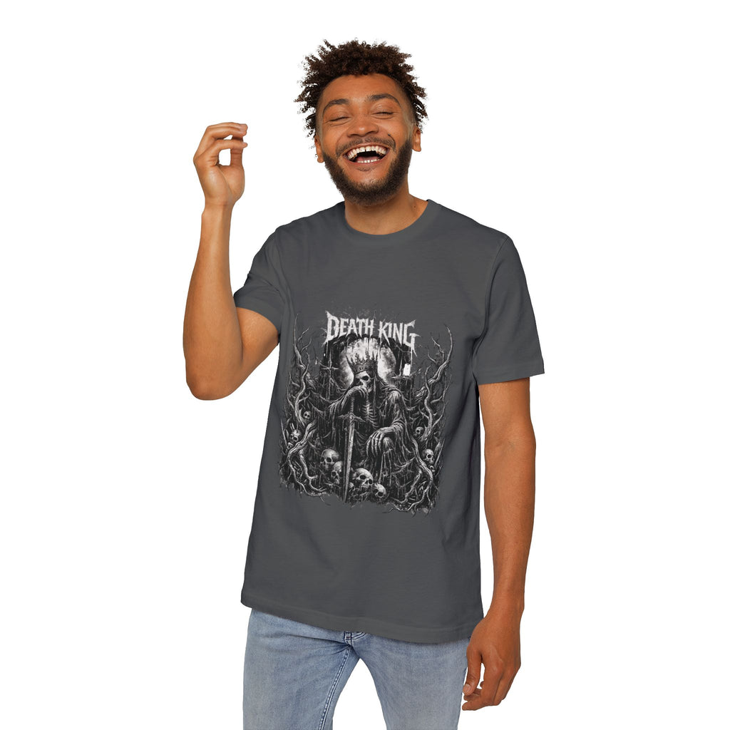 Grim Reaper Forest T-Shirt — Dark Skull Gothic Tee