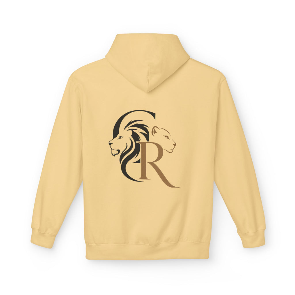 Silent Power Hoodie — Lion Crest Graphic Pullover