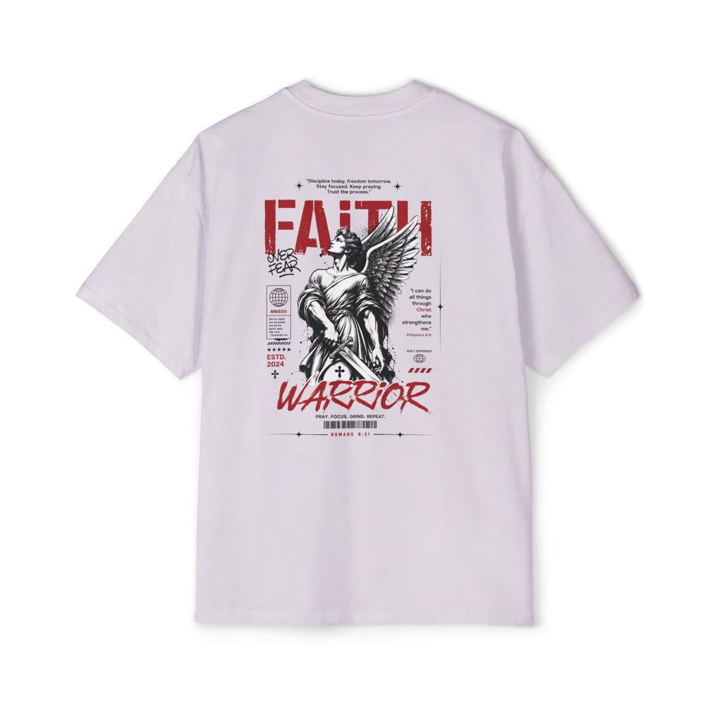 Faith Warrior T‑Shirt — “No Weapon Formed Against Me Shall Prosper” Inspirational Christian Tee