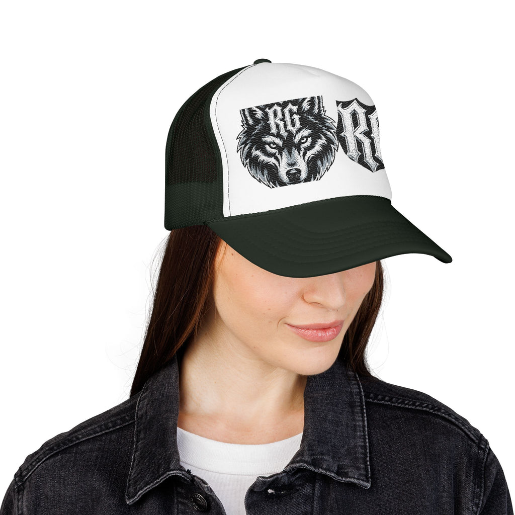 Wolf Patch Trucker Hat — RG Logo Foam Cap