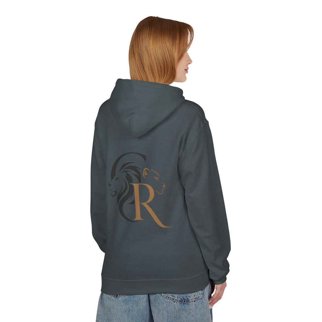 Silent Power Hoodie — Lion Crest Graphic Pullover