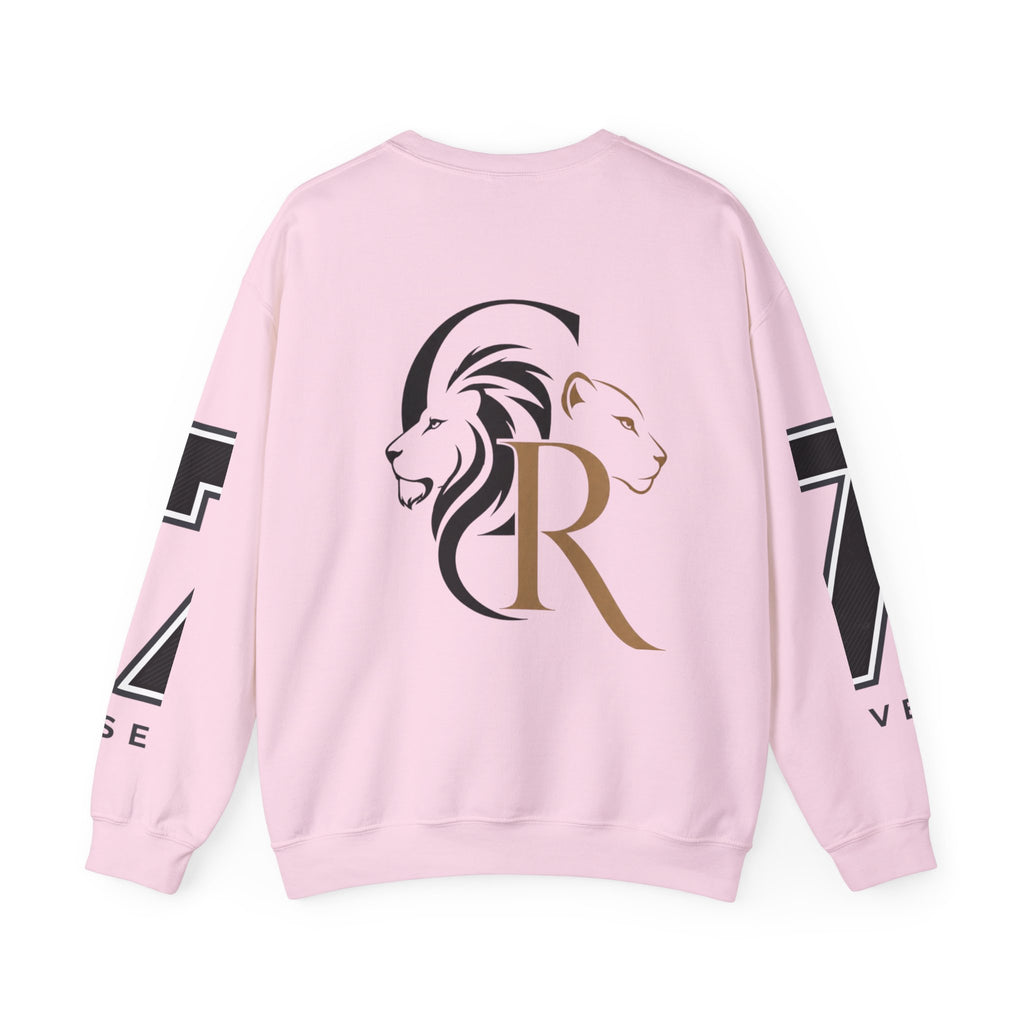 Cat With Juice Graphic Sweatshirt — 'Unbothered' Cozy Crewneck