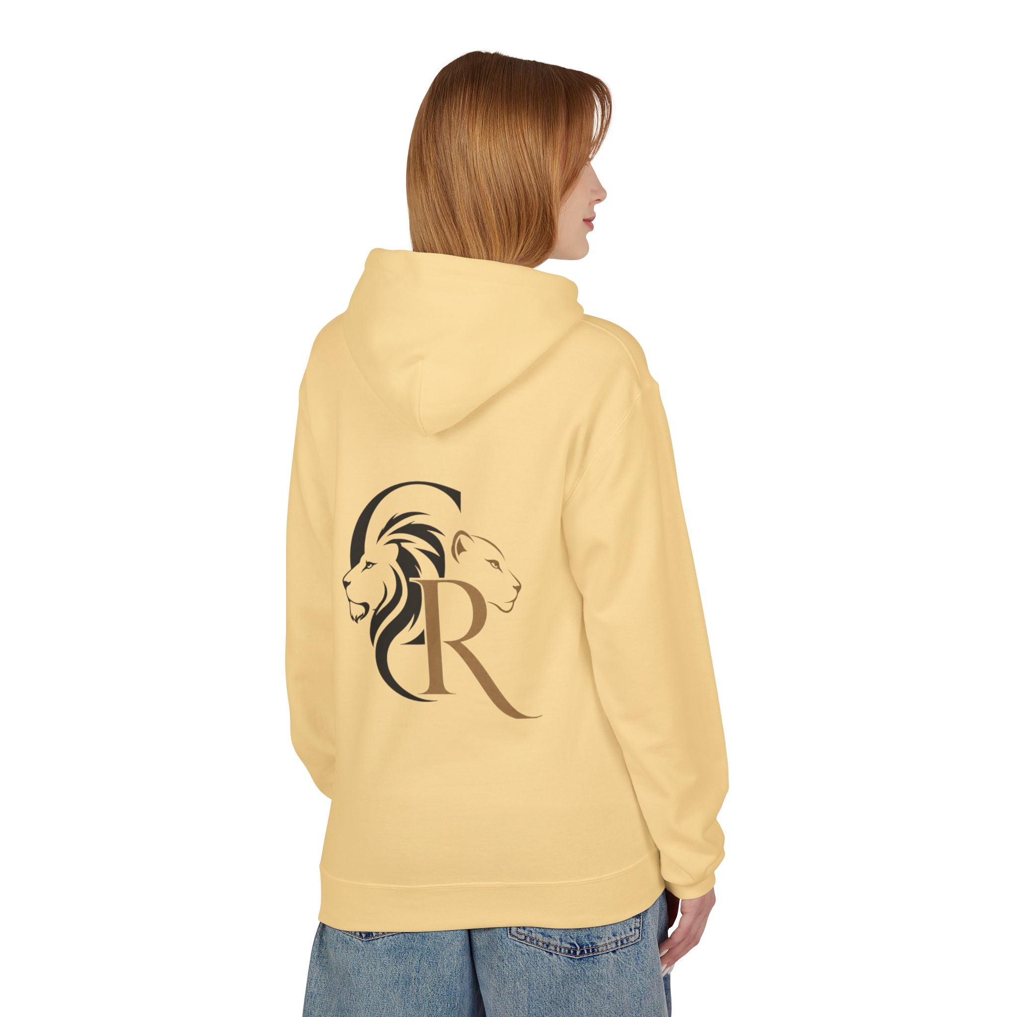 Silent Power Hoodie — Lion Crest Graphic Pullover