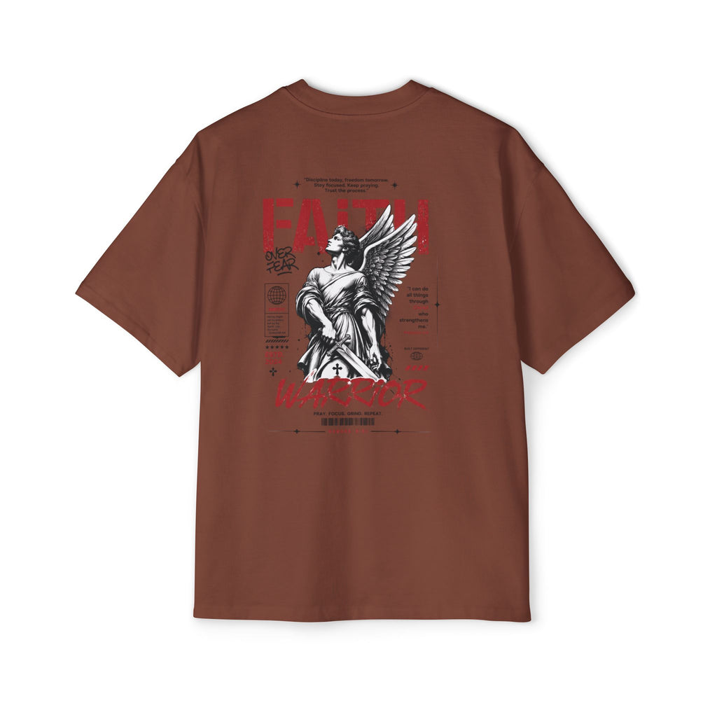Faith Warrior T‑Shirt — “No Weapon Formed Against Me Shall Prosper” Inspirational Christian Tee