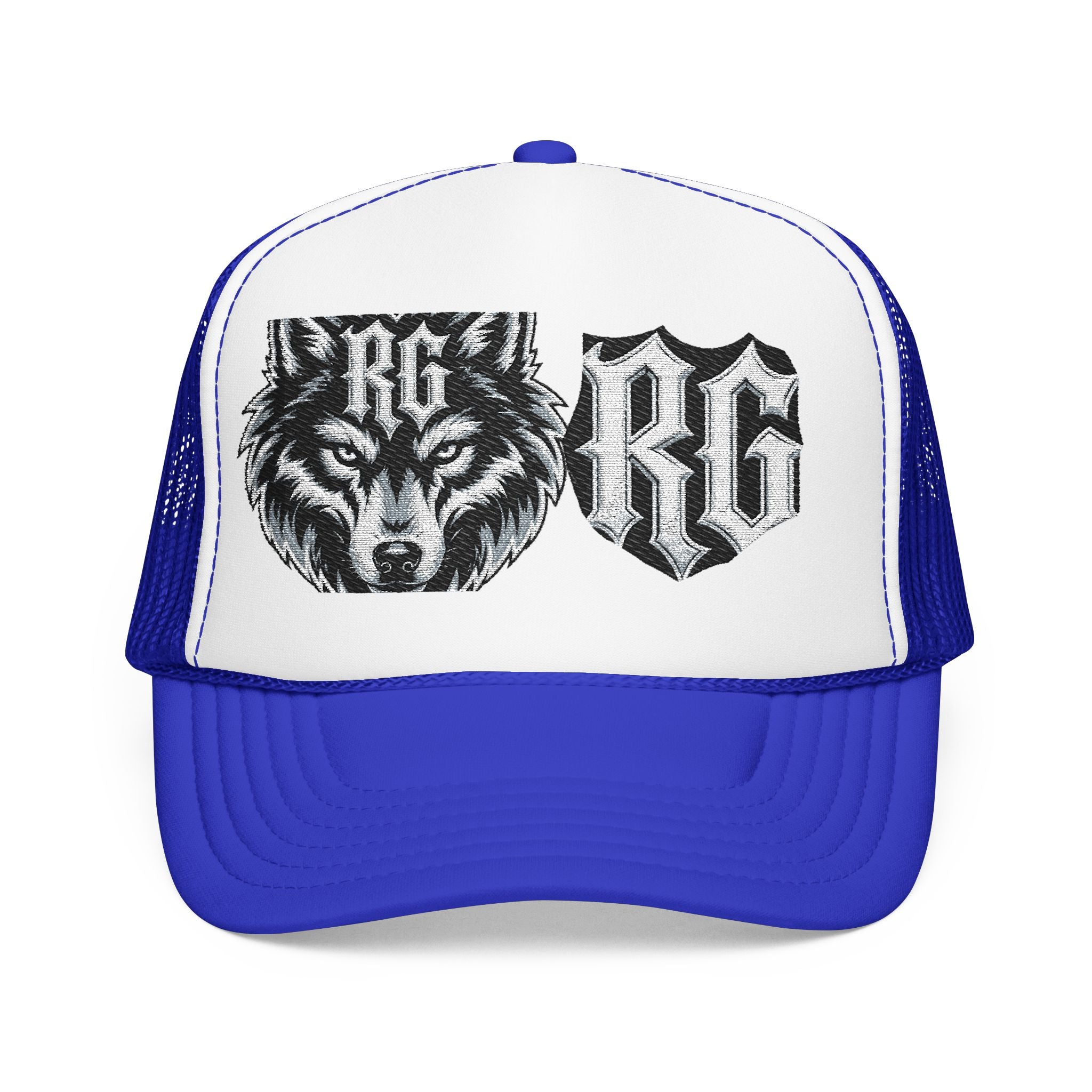 Wolf Patch Trucker Hat — RG Logo Foam Cap