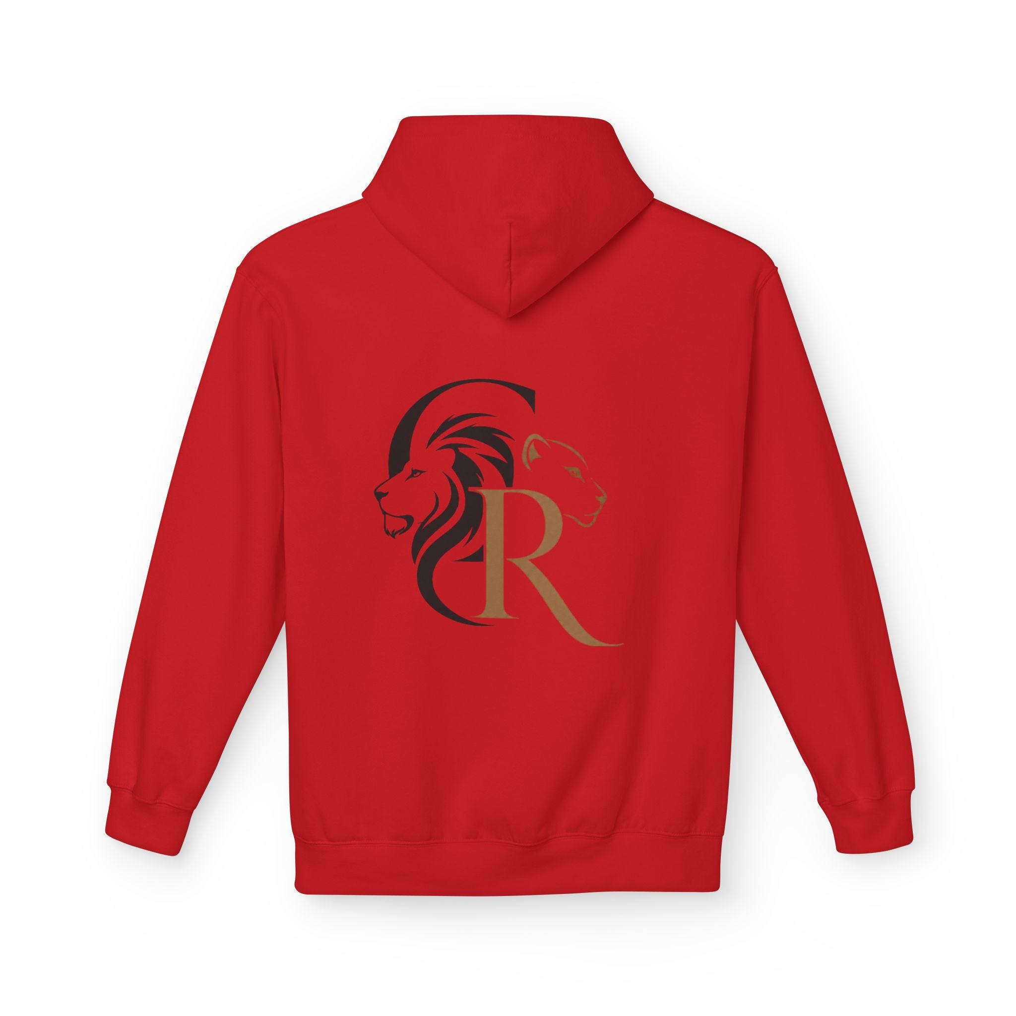 Silent Power Hoodie — Lion Crest Graphic Pullover