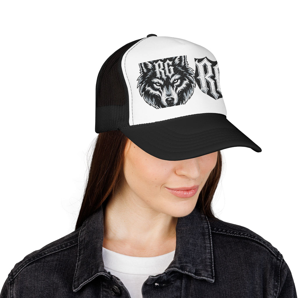 Wolf Patch Trucker Hat — RG Logo Foam Cap