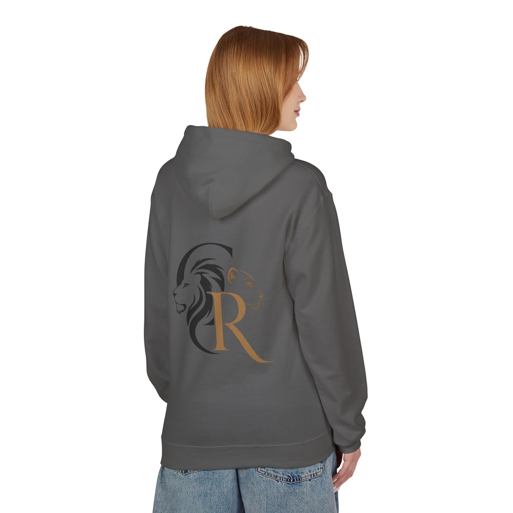 Silent Power Hoodie — Lion Crest Graphic Pullover