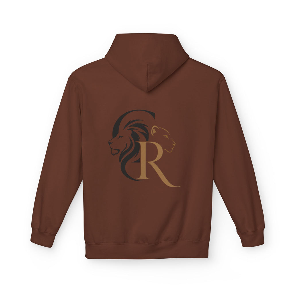 Silent Power Hoodie — Lion Crest Graphic Pullover