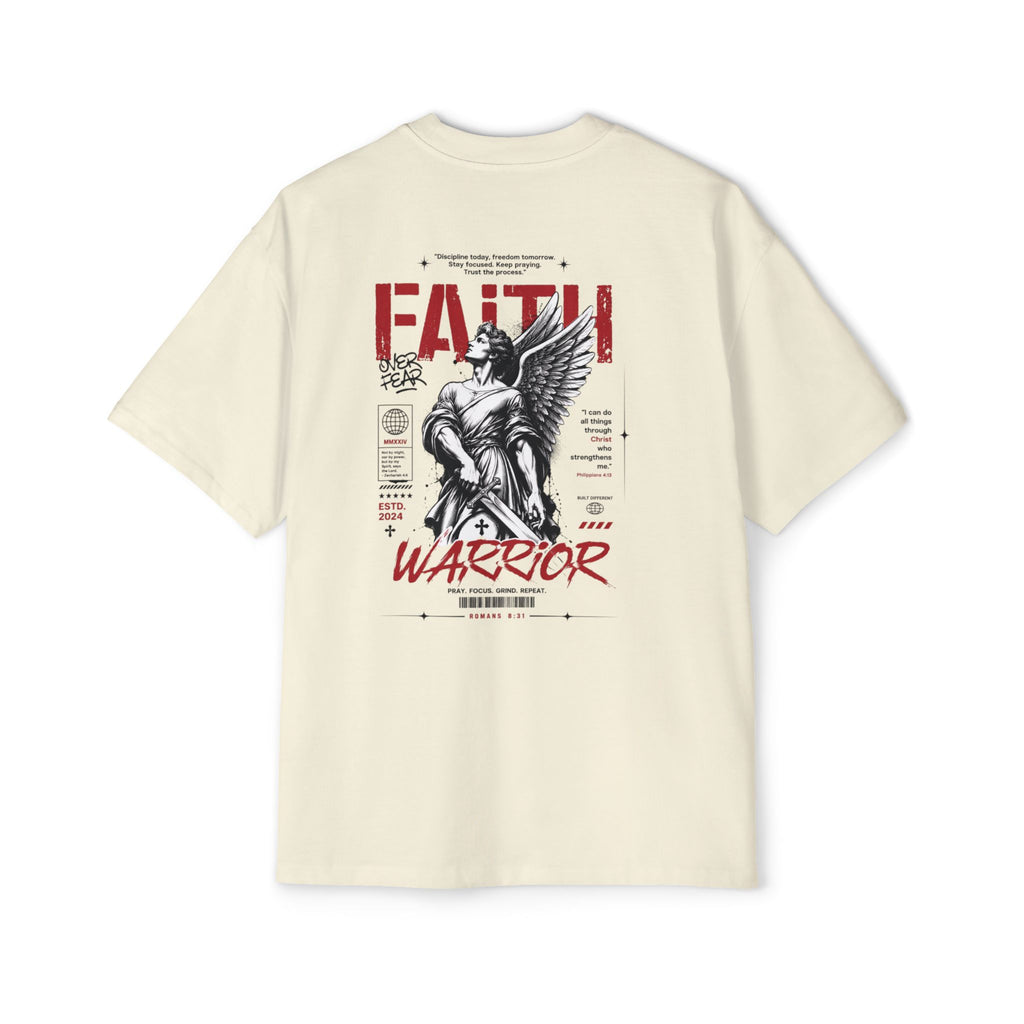 Faith Warrior T‑Shirt — “No Weapon Formed Against Me Shall Prosper” Inspirational Christian Tee