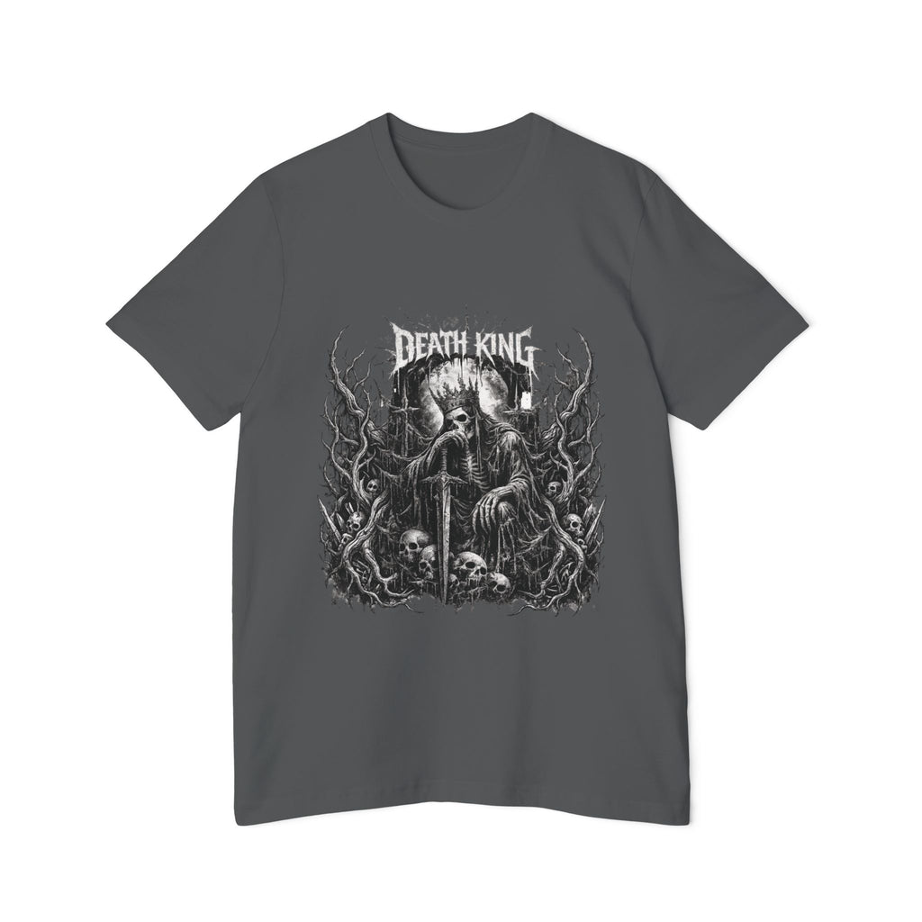 Grim Reaper Forest T-Shirt — Dark Skull Gothic Tee
