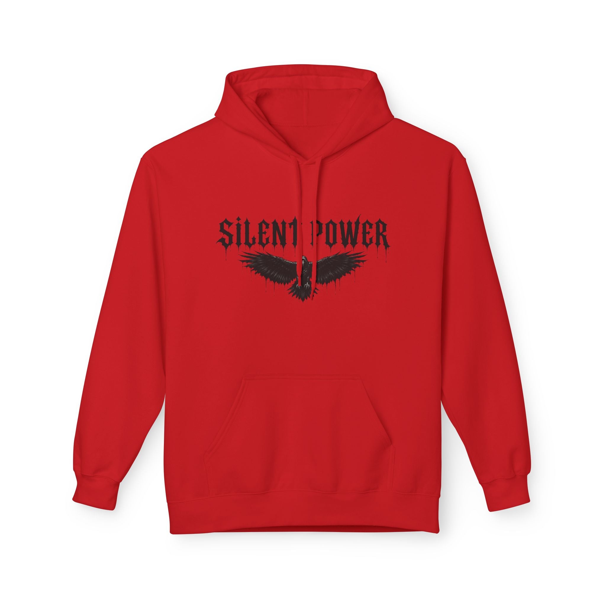 Silent Power Hoodie — Lion Crest Graphic Pullover