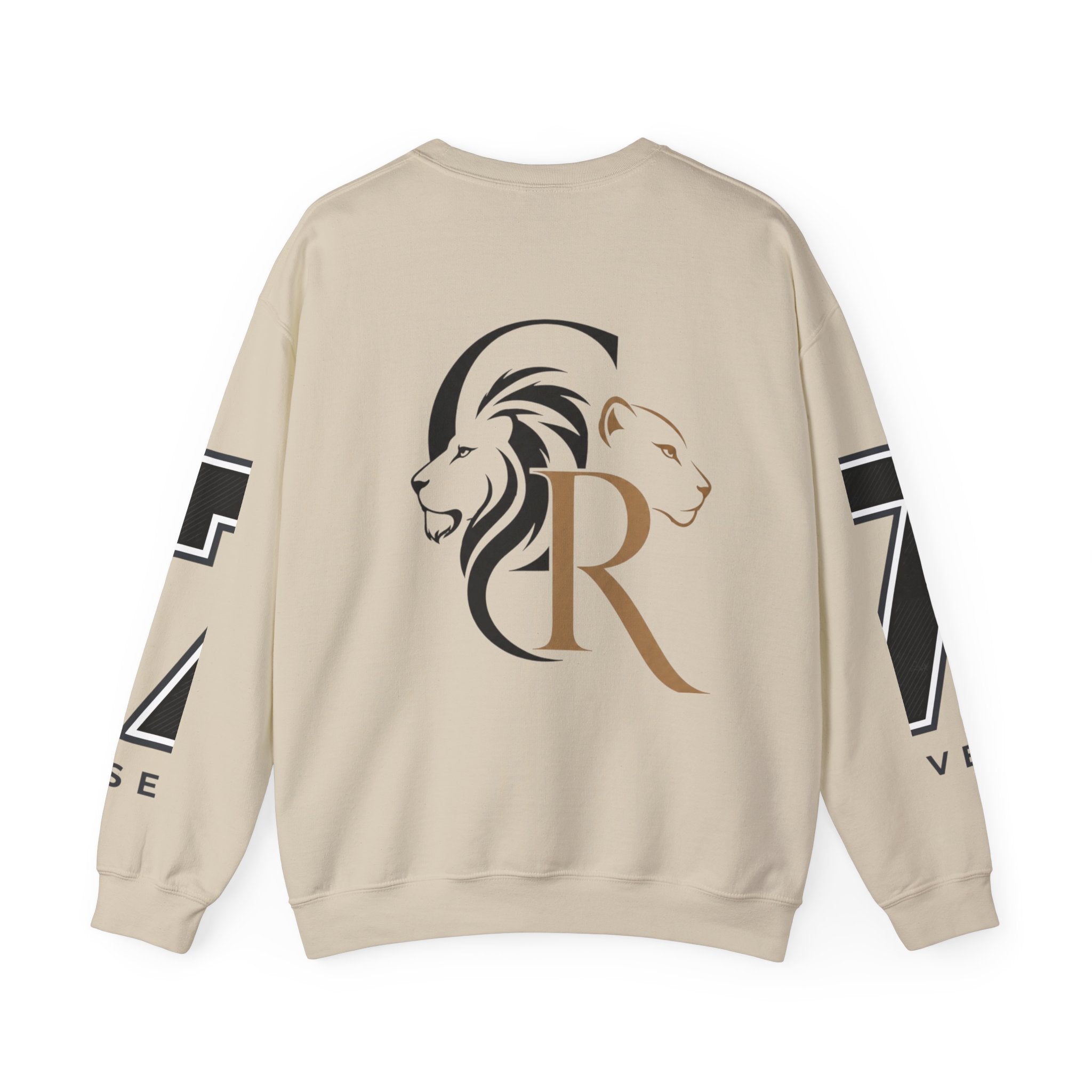 Cat With Juice Graphic Sweatshirt — 'Unbothered' Cozy Crewneck