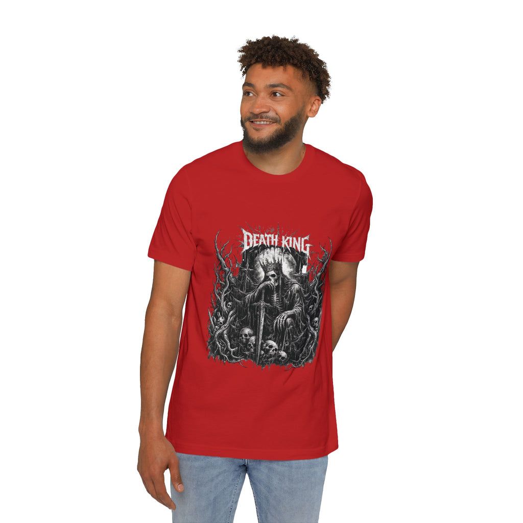Grim Reaper Forest T-Shirt — Dark Skull Gothic Tee