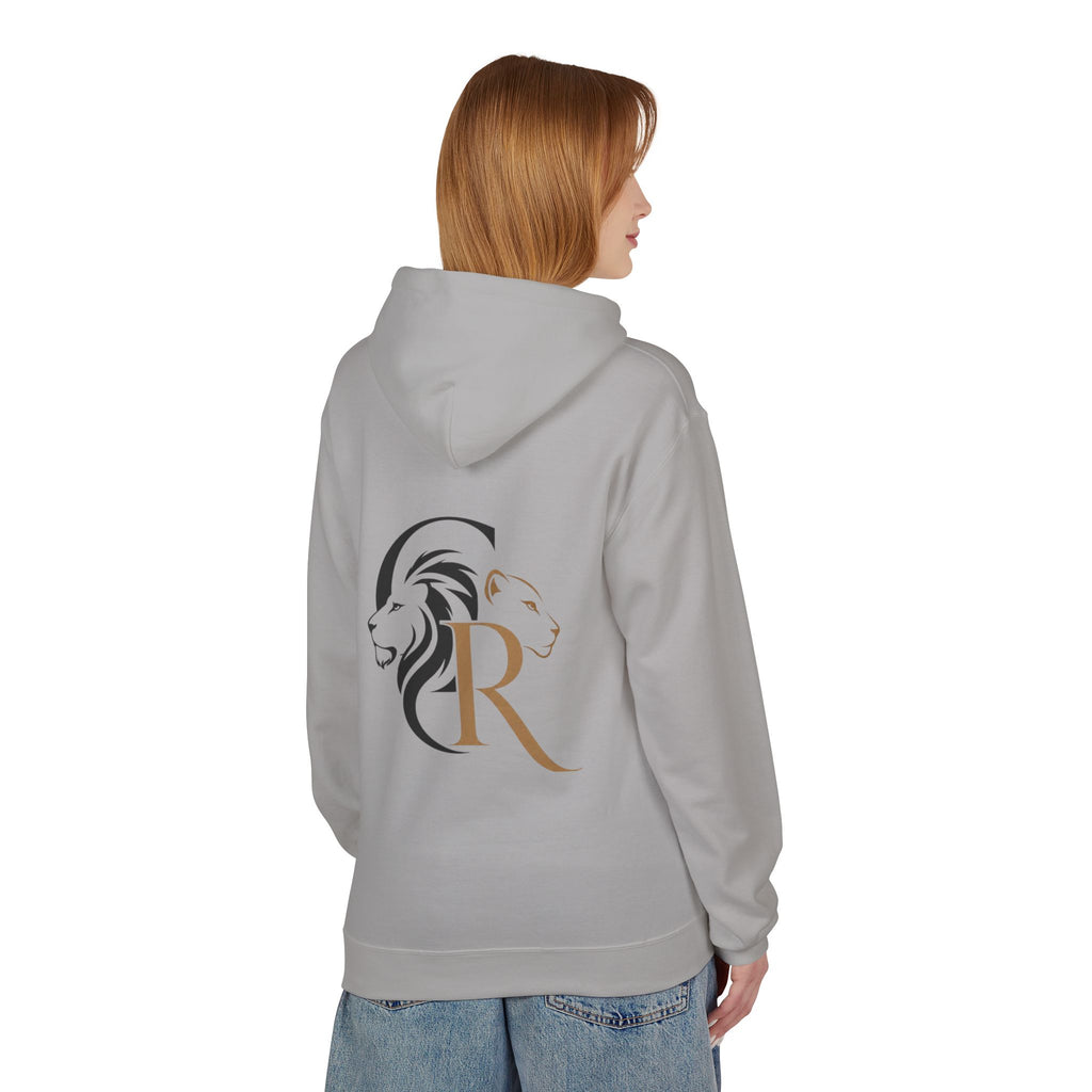 Silent Power Hoodie — Lion Crest Graphic Pullover