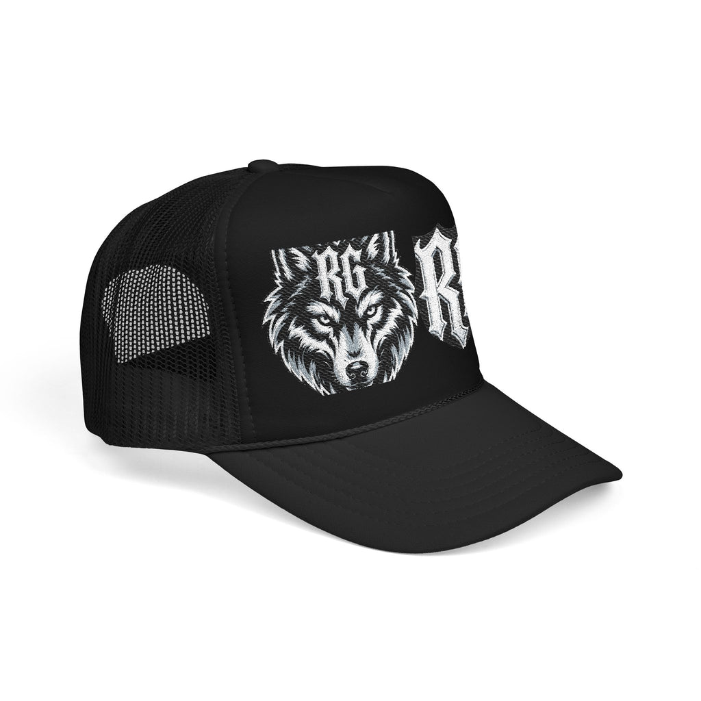 Wolf Patch Trucker Hat — RG Logo Foam Cap