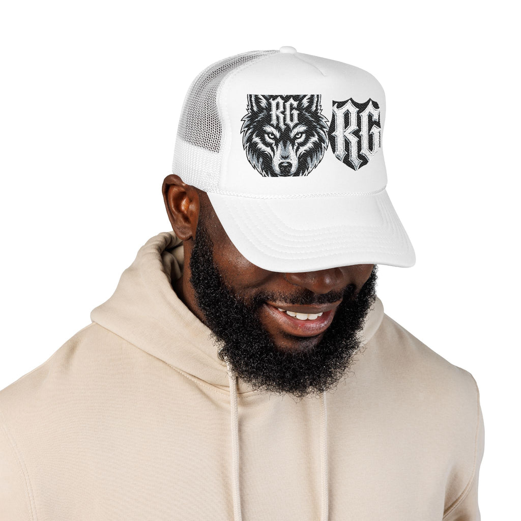 Wolf Patch Trucker Hat — RG Logo Foam Cap