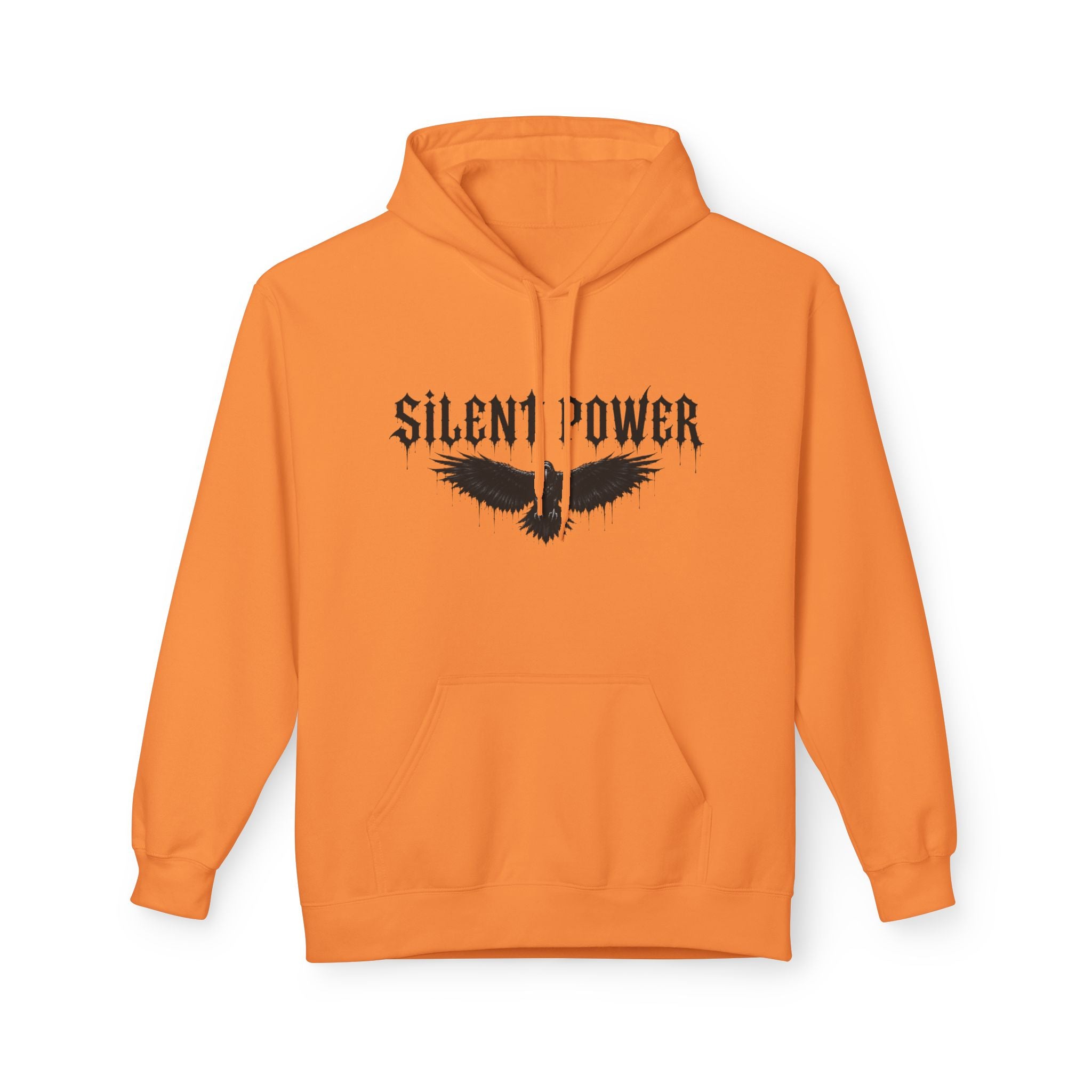 Silent Power Hoodie — Lion Crest Graphic Pullover