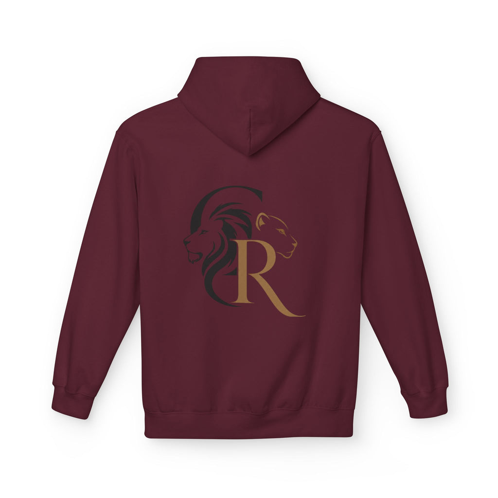 Silent Power Hoodie — Lion Crest Graphic Pullover