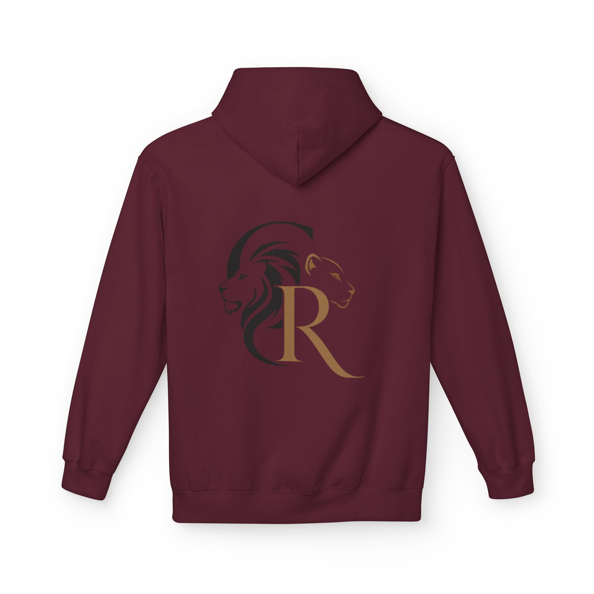 Silent Power Hoodie — Lion Crest Graphic Pullover