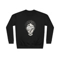 Strategist Crewneck Sweatshirt — Retro Classical Bust Graphic with 'The Strategist' Text