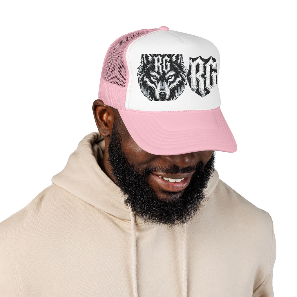 Wolf Patch Trucker Hat — RG Logo Foam Cap