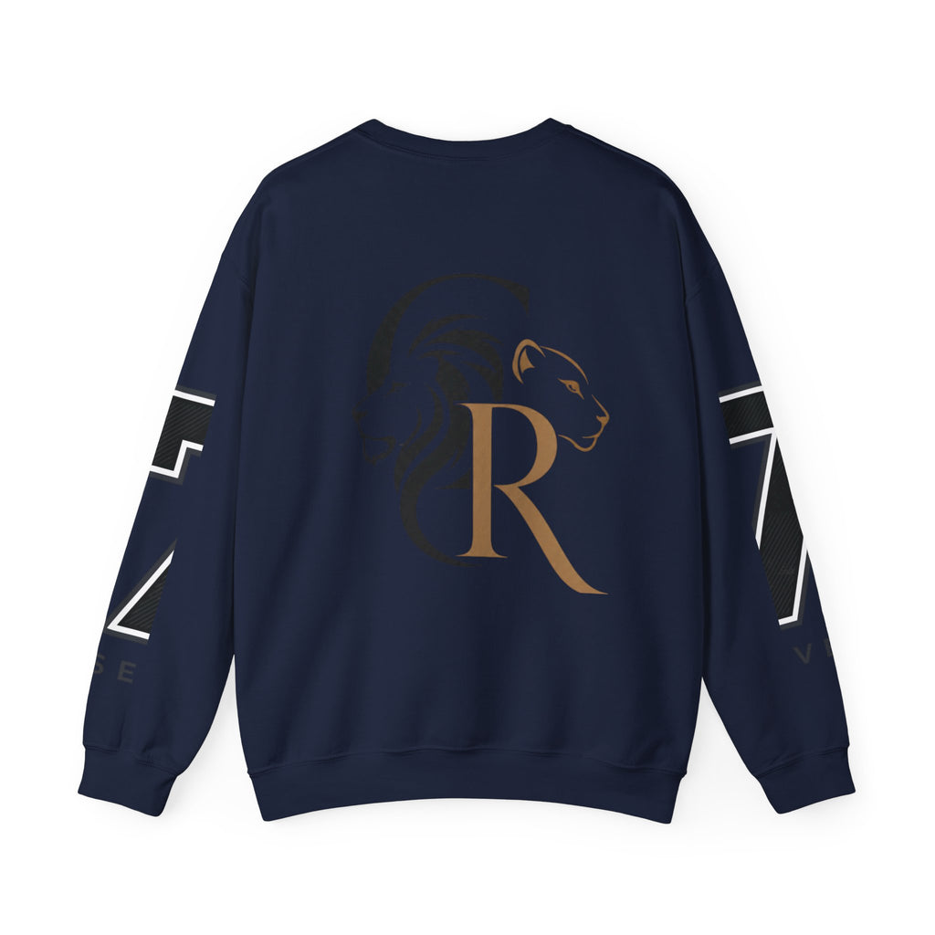 Cat With Juice Graphic Sweatshirt — 'Unbothered' Cozy Crewneck