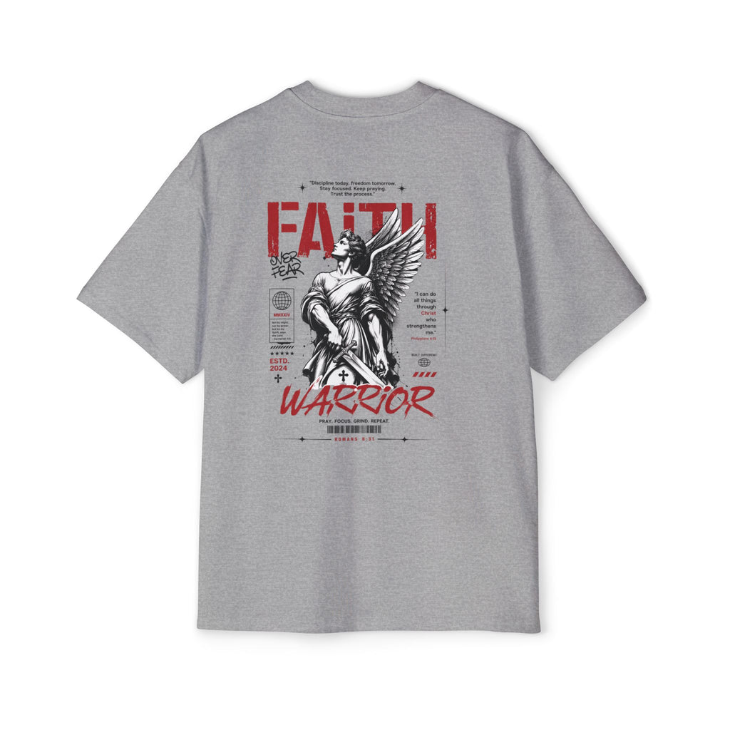 Faith Warrior T‑Shirt — “No Weapon Formed Against Me Shall Prosper” Inspirational Christian Tee