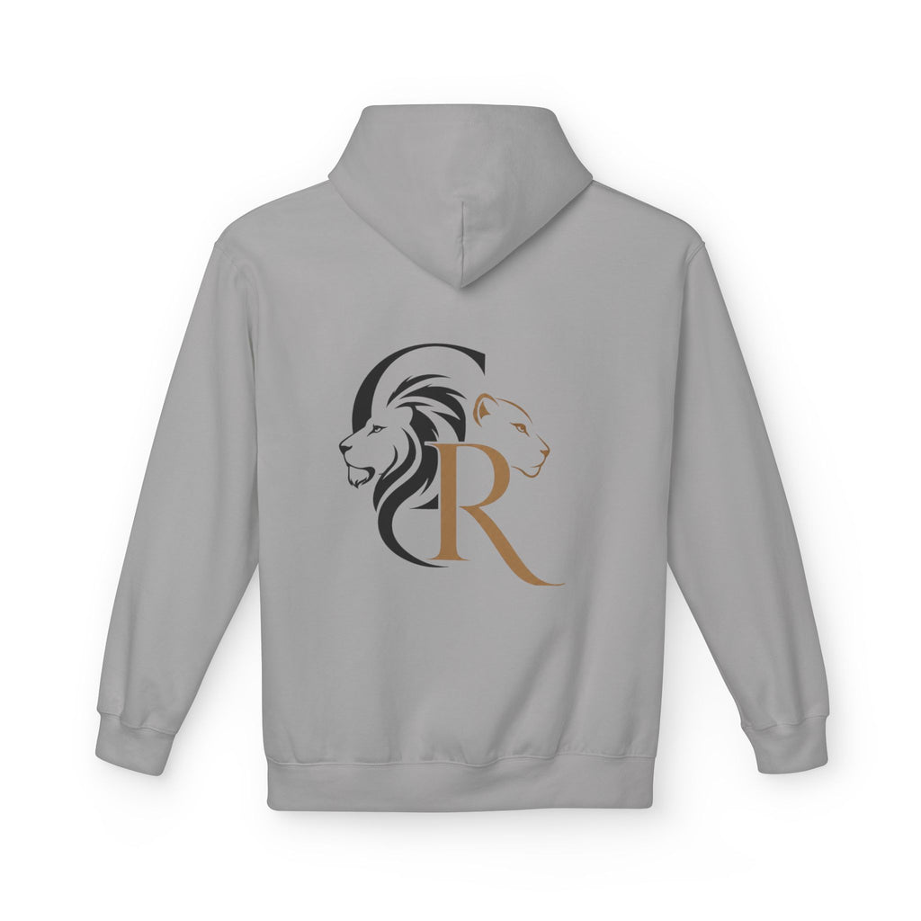 Silent Power Hoodie — Lion Crest Graphic Pullover