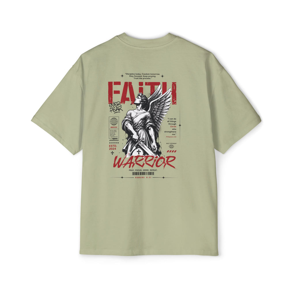 Faith Warrior T‑Shirt — “No Weapon Formed Against Me Shall Prosper” Inspirational Christian Tee
