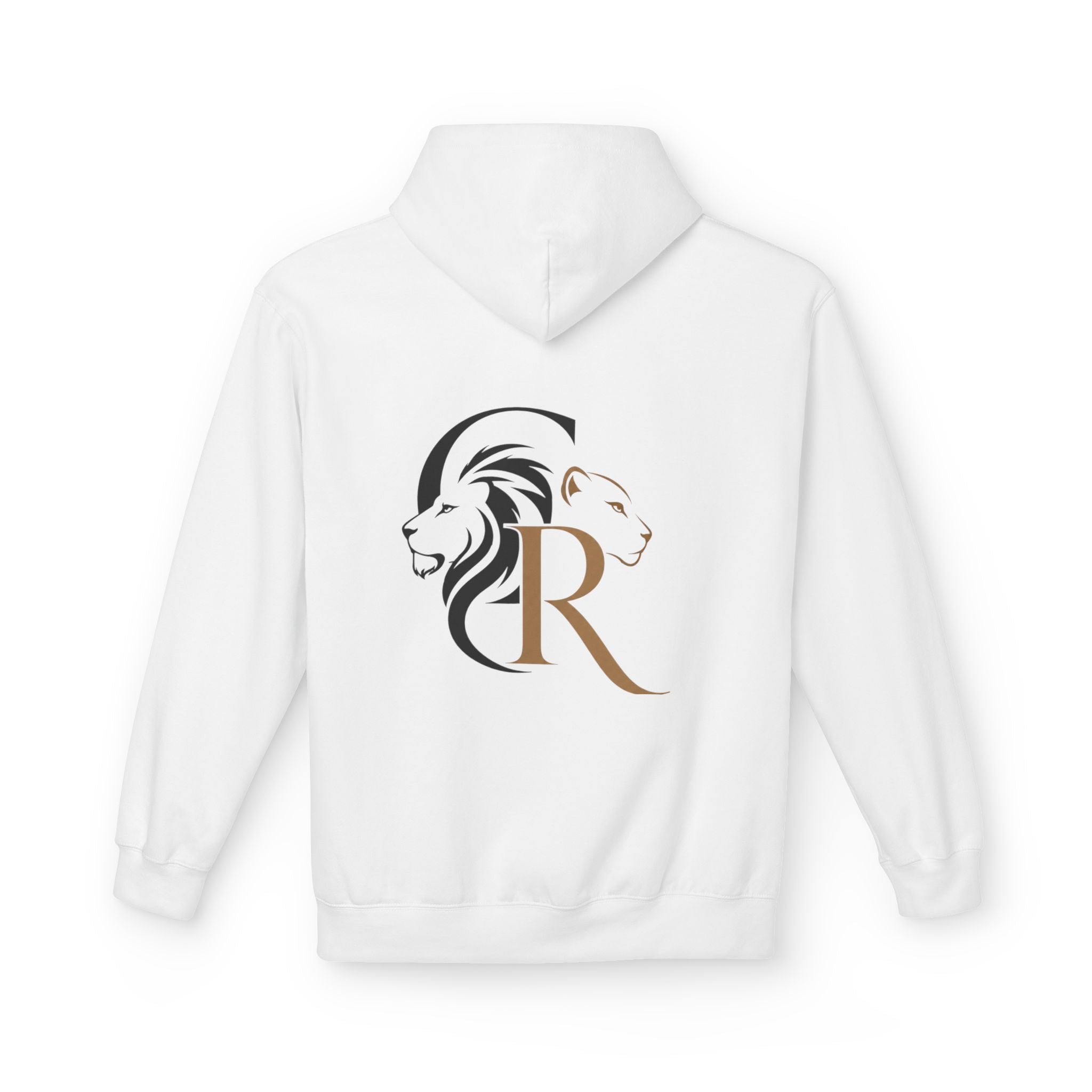 Silent Power Hoodie — Lion Crest Graphic Pullover