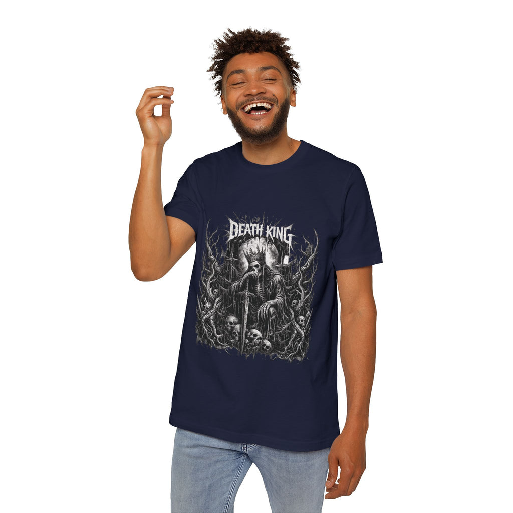 Grim Reaper Forest T-Shirt — Dark Skull Gothic Tee
