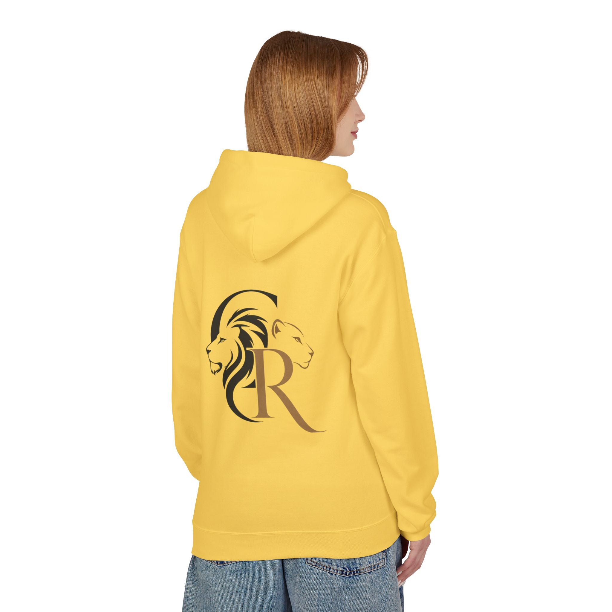 Silent Power Hoodie — Lion Crest Graphic Pullover