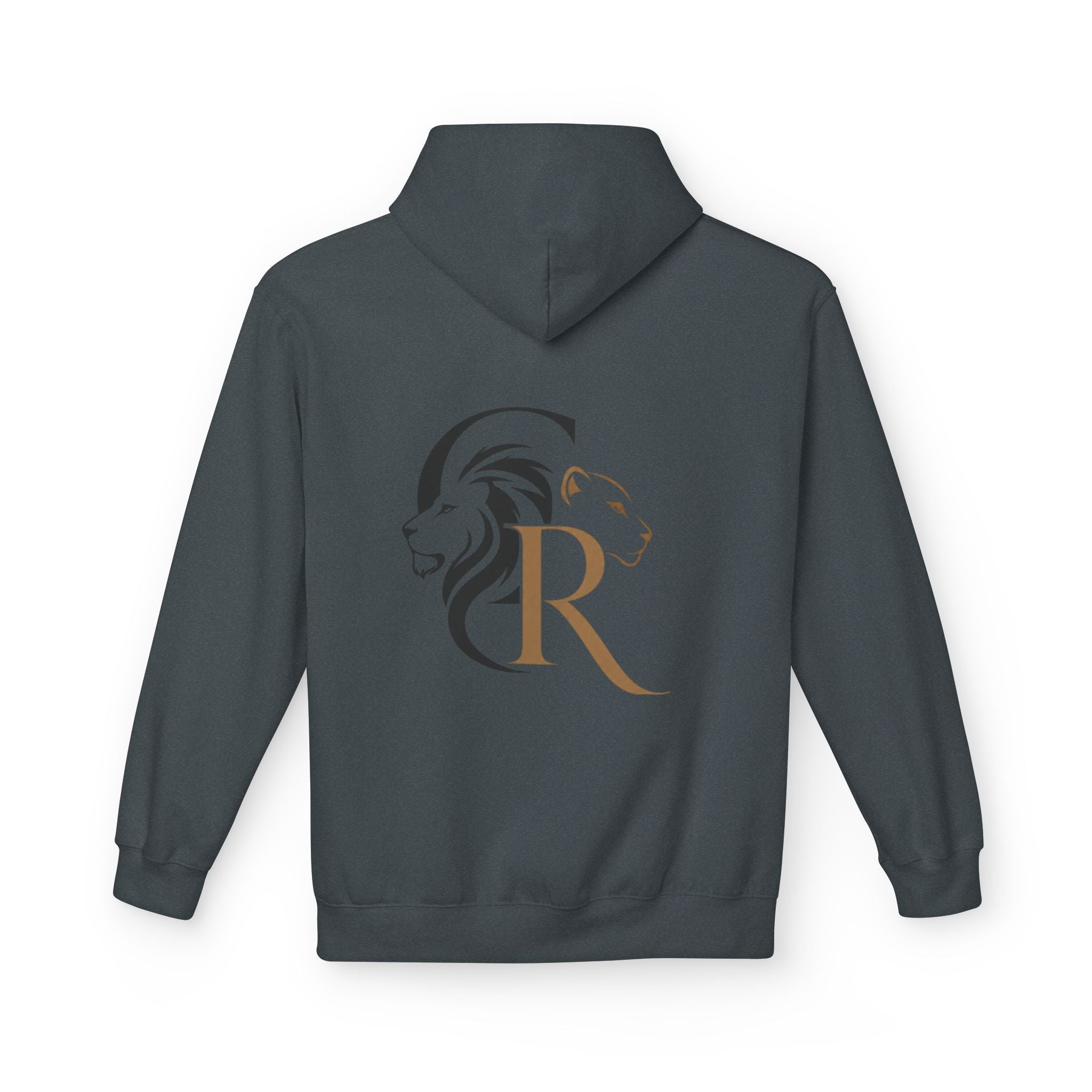 Silent Power Hoodie — Lion Crest Graphic Pullover