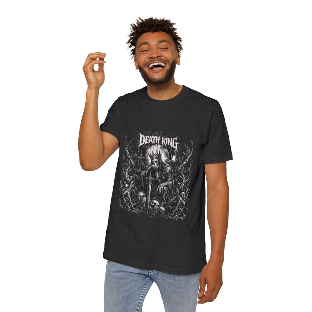 Grim Reaper Forest T-Shirt — Dark Skull Gothic Tee