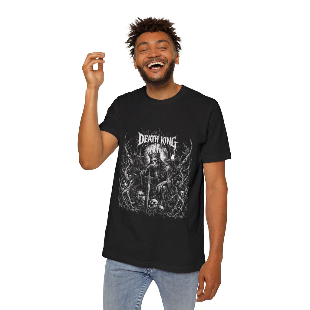 Grim Reaper Forest T-Shirt — Dark Skull Gothic Tee