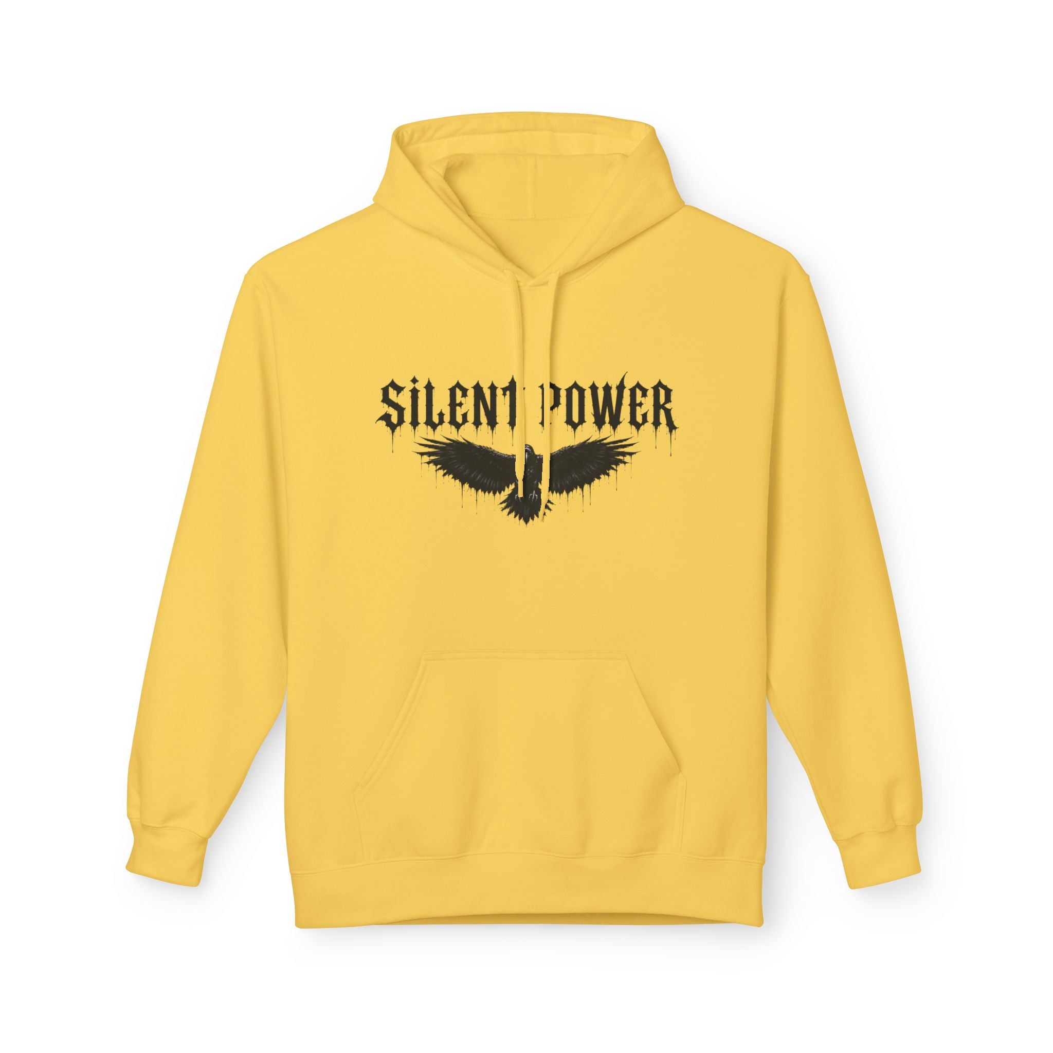 Silent Power Hoodie — Lion Crest Graphic Pullover