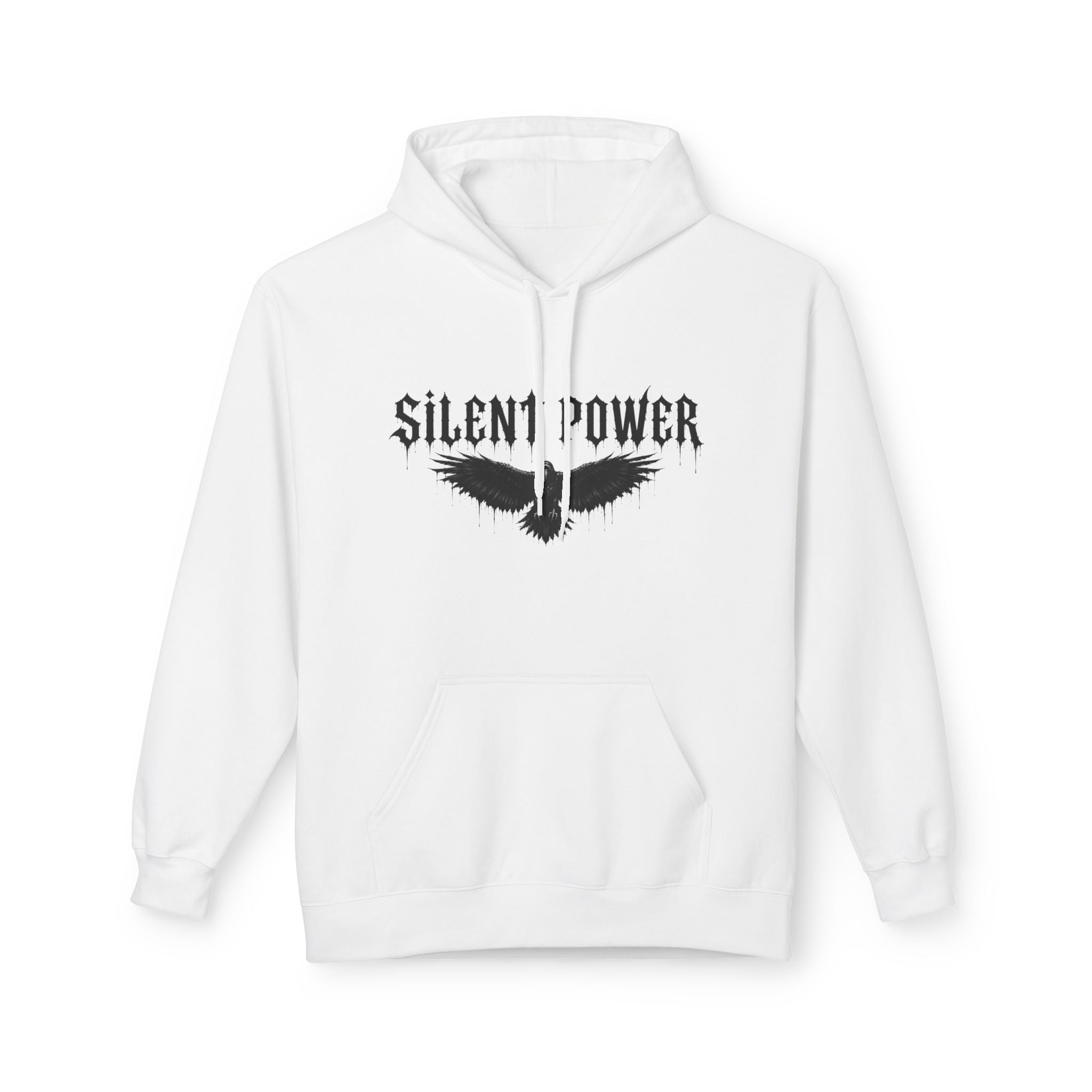 Silent Power Hoodie — Lion Crest Graphic Pullover