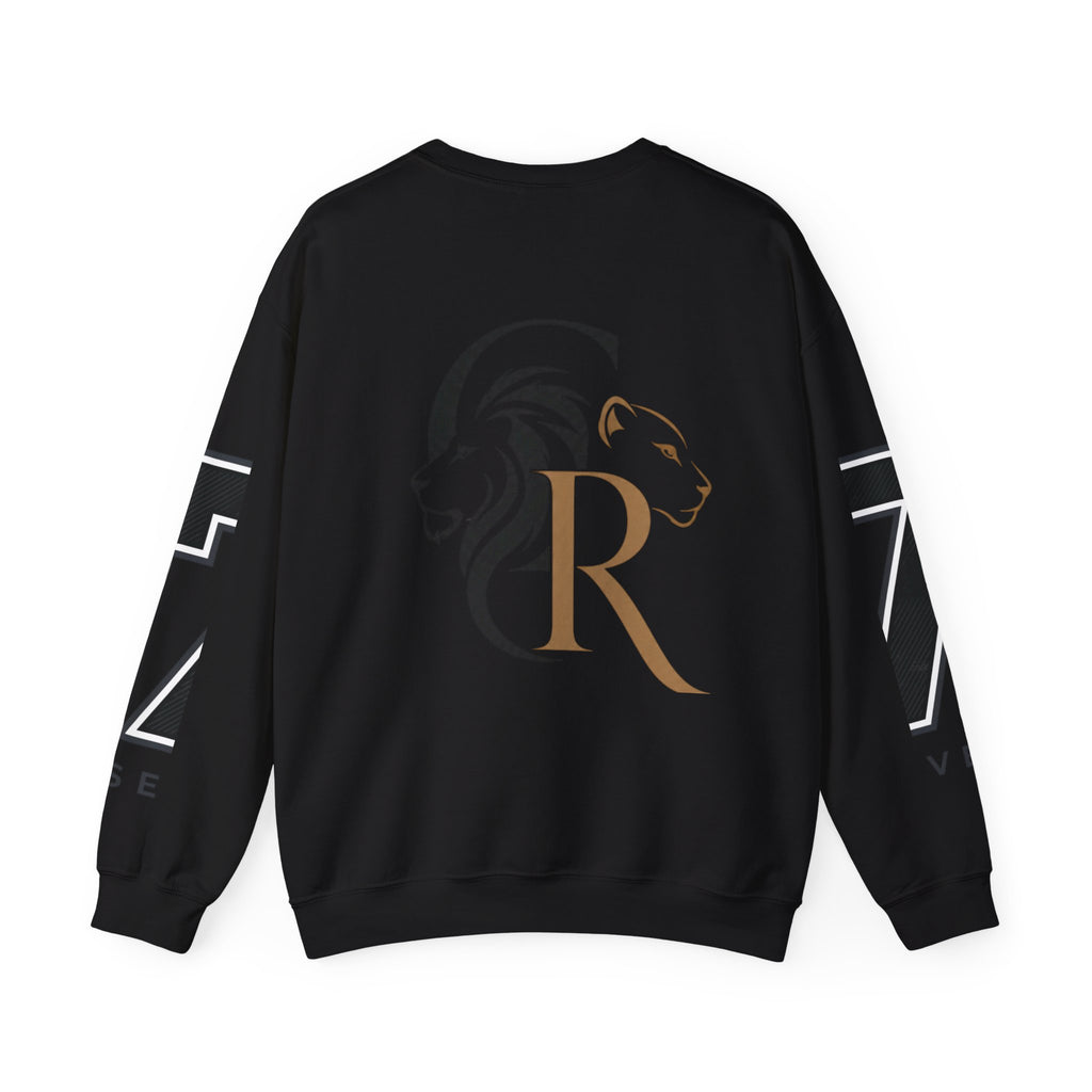 Cat With Juice Graphic Sweatshirt — 'Unbothered' Cozy Crewneck
