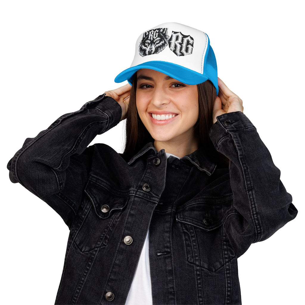 Wolf Patch Trucker Hat — RG Logo Foam Cap