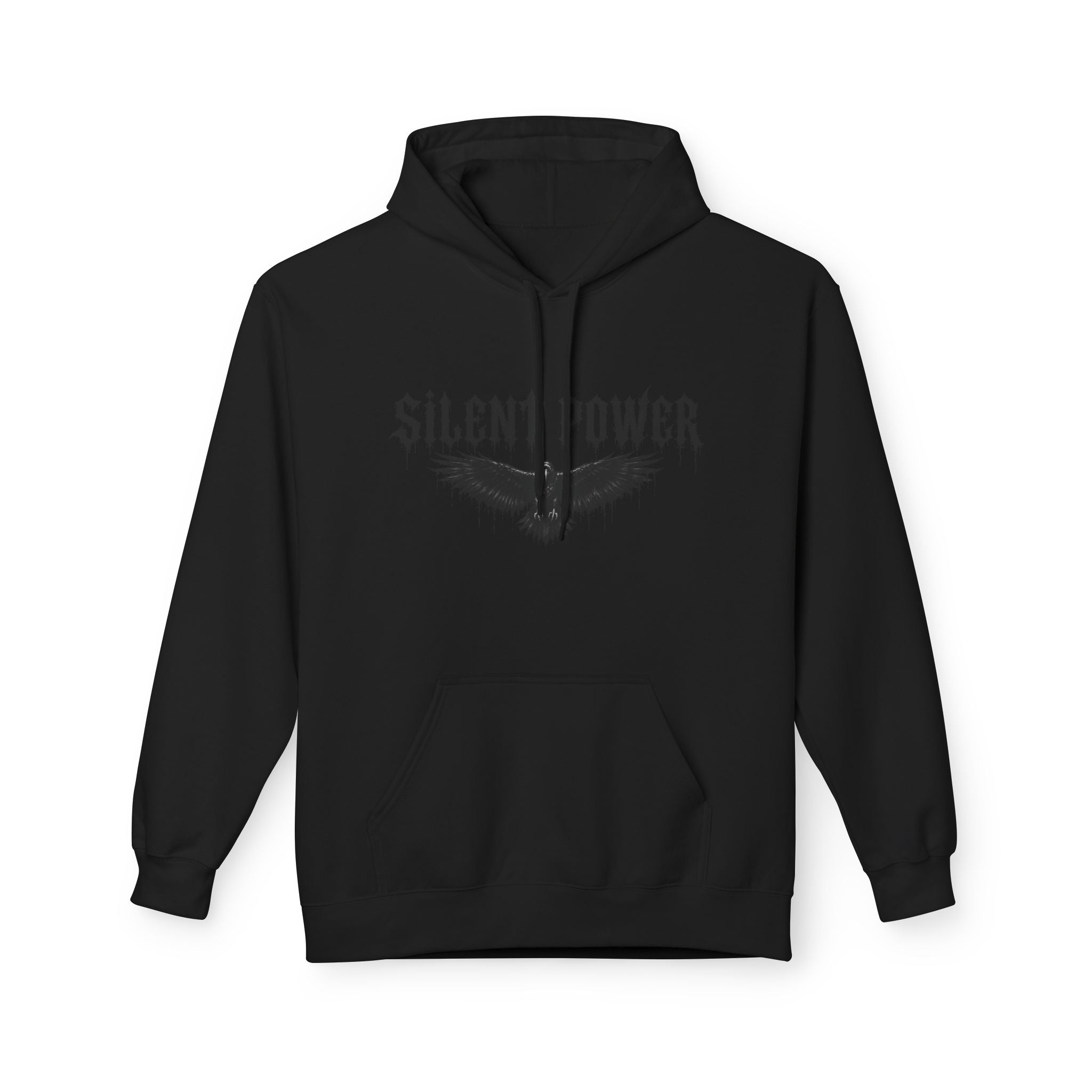 Silent Power Hoodie — Lion Crest Graphic Pullover