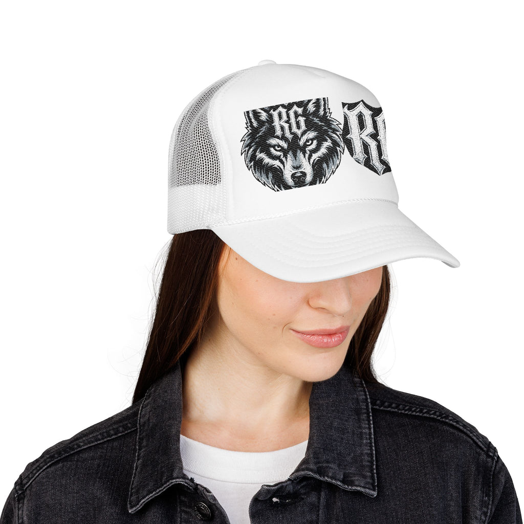 Wolf Patch Trucker Hat — RG Logo Foam Cap