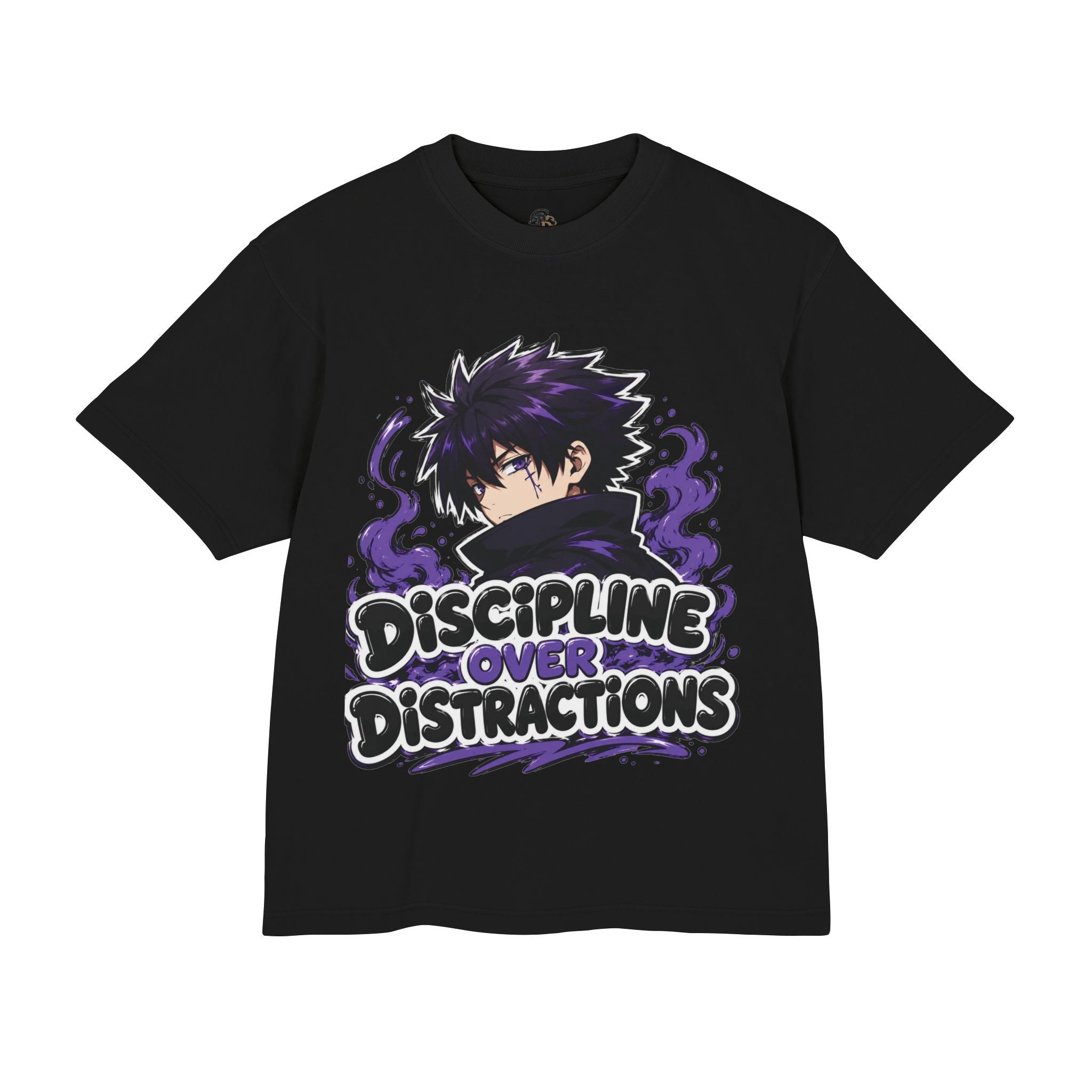 Discipline Over Distractions Graphic Tee — ‘Unbreakable’ Anime-Inspired Streetwear